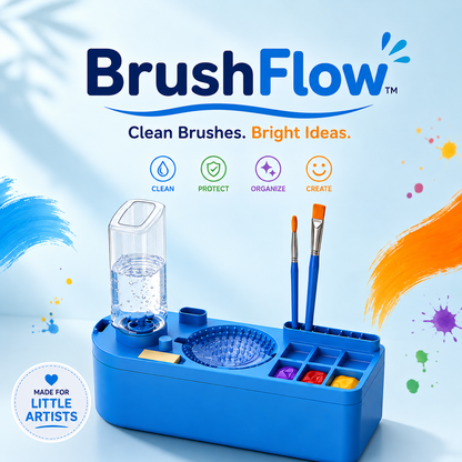 BrushFlow™ – Automatic Paint Brush Cleaning Station